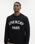 Givenchy Sweater White Print Black