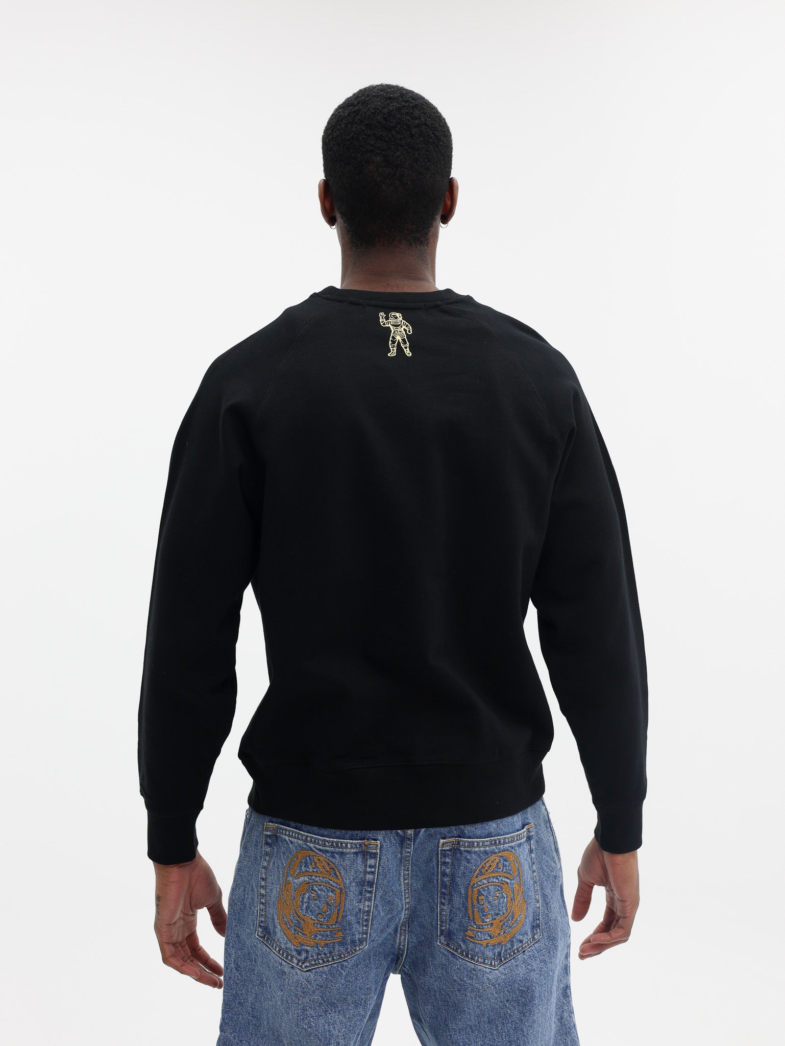 Billionaire Boys Club Script Logo Crewneck Black-AL Capone Premium