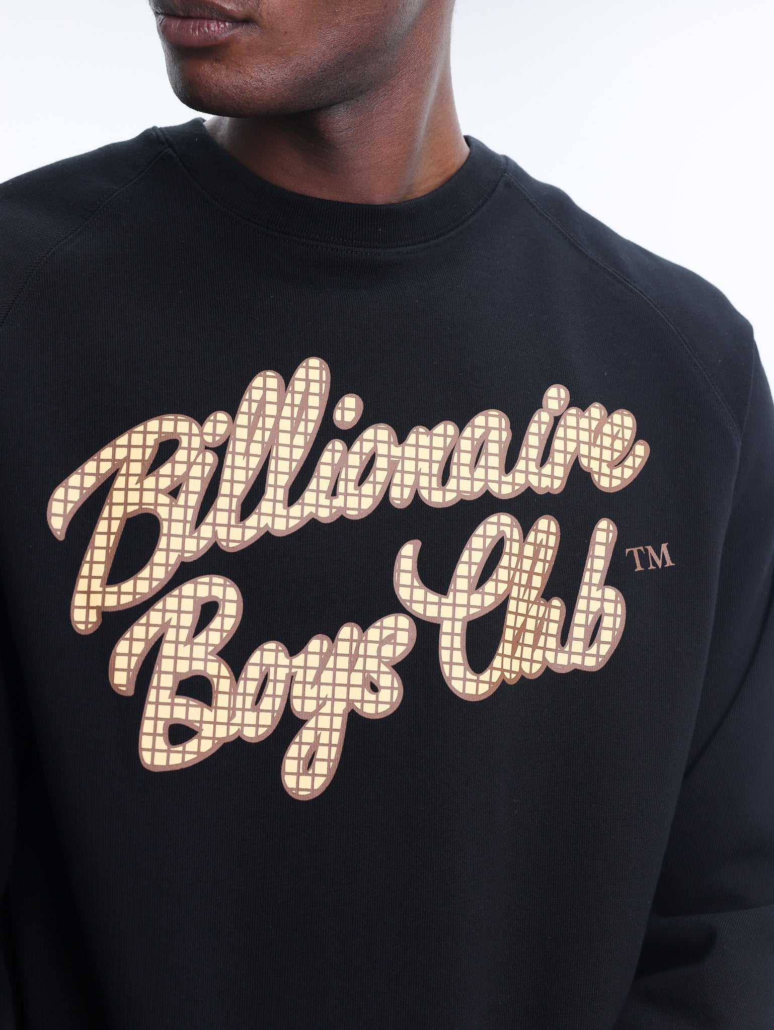 Billionaire Boys Club Script Logo Crewneck Black-AL Capone Premium