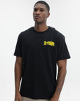 Givenchy T-Shirt Yellow Logo Print Black
