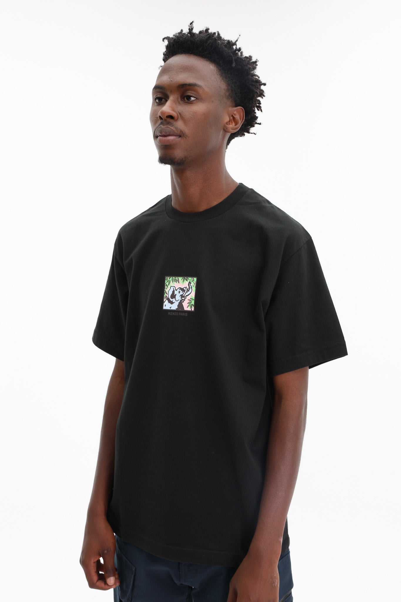 トップス ka17 Kenzo T-Shirt Gots Jungle Black – AL Capone Premium