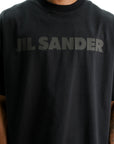 Jil Sander Logo T-Shirt Black