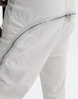 Rick Owens Pants Zipped Pockets Light Grey