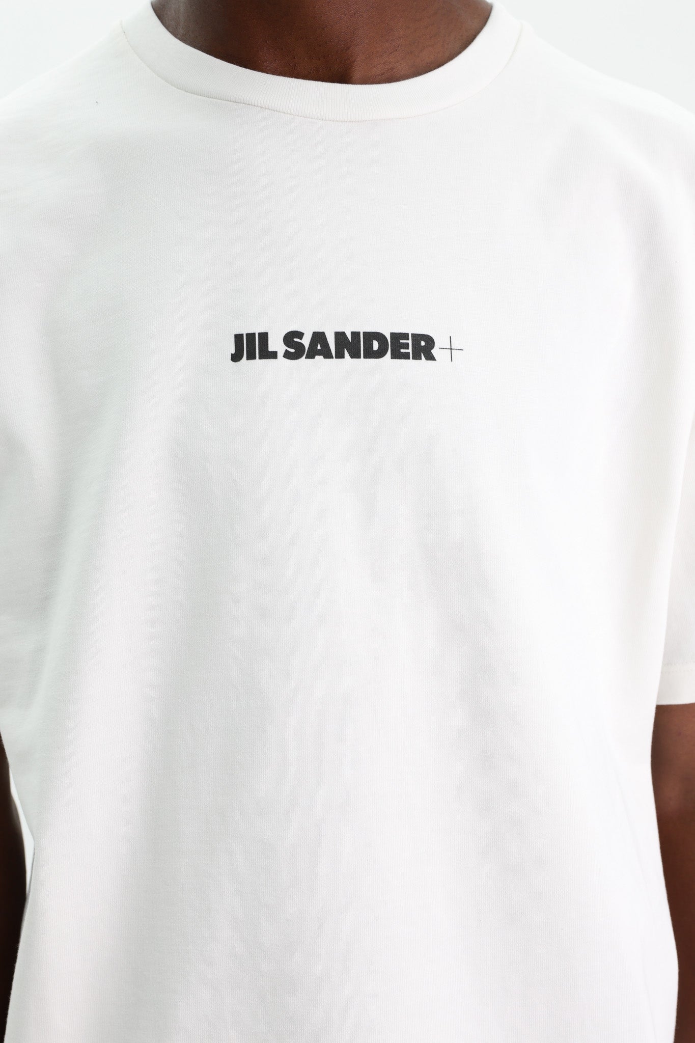 Jil Sander T-Shirt Logo White - AL Capone Premium
