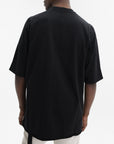 Rick Owens T-Shirt Star Print Black