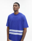 Stone Island T-Shirt Double Lines Blue