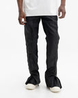 Rick Owens Jeans Zipper Styled  Black
