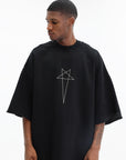 Rick Owens T-Shirt Tommy T Black-Pearl