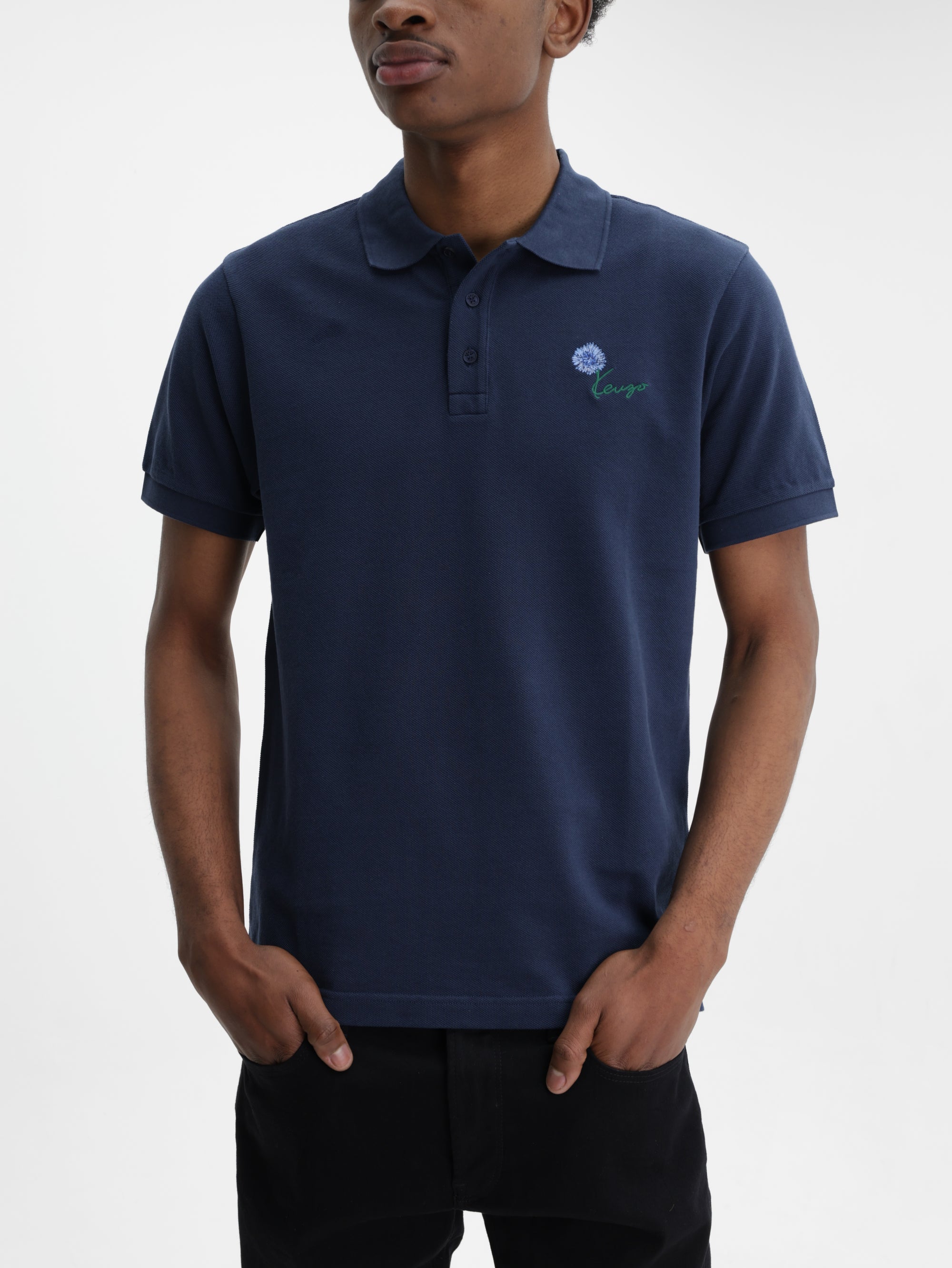 Kenzo Golfer Blue Tulip Signature Blue/Black