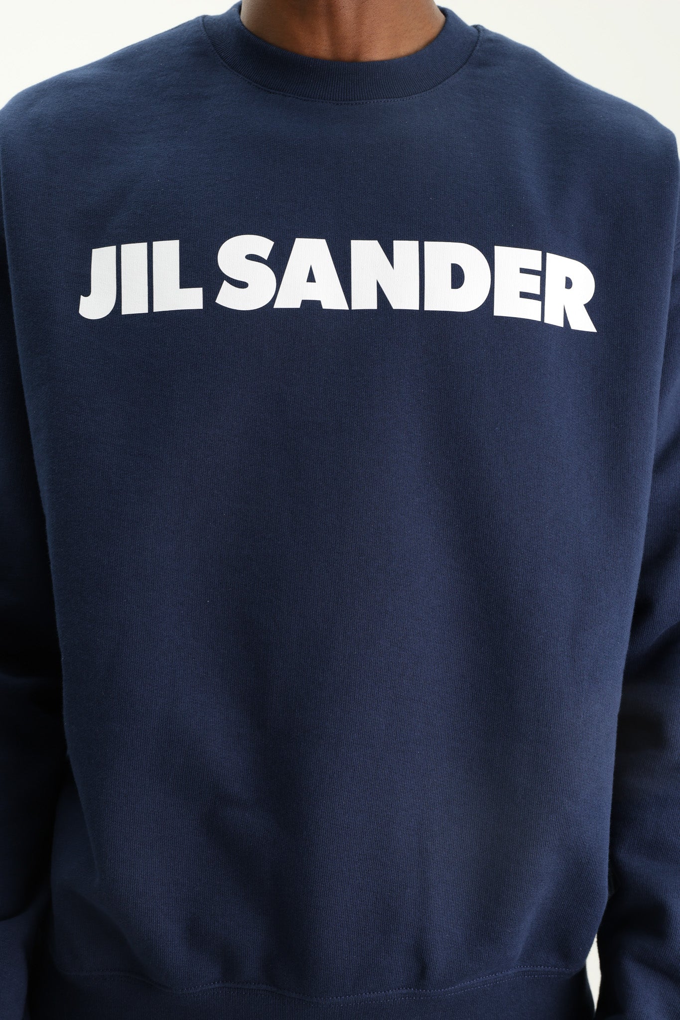 Jil Sander Sweater Bold Logo Blue - AL Capone Premium