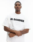 Jil Sander T-Shirt Bold Logo White