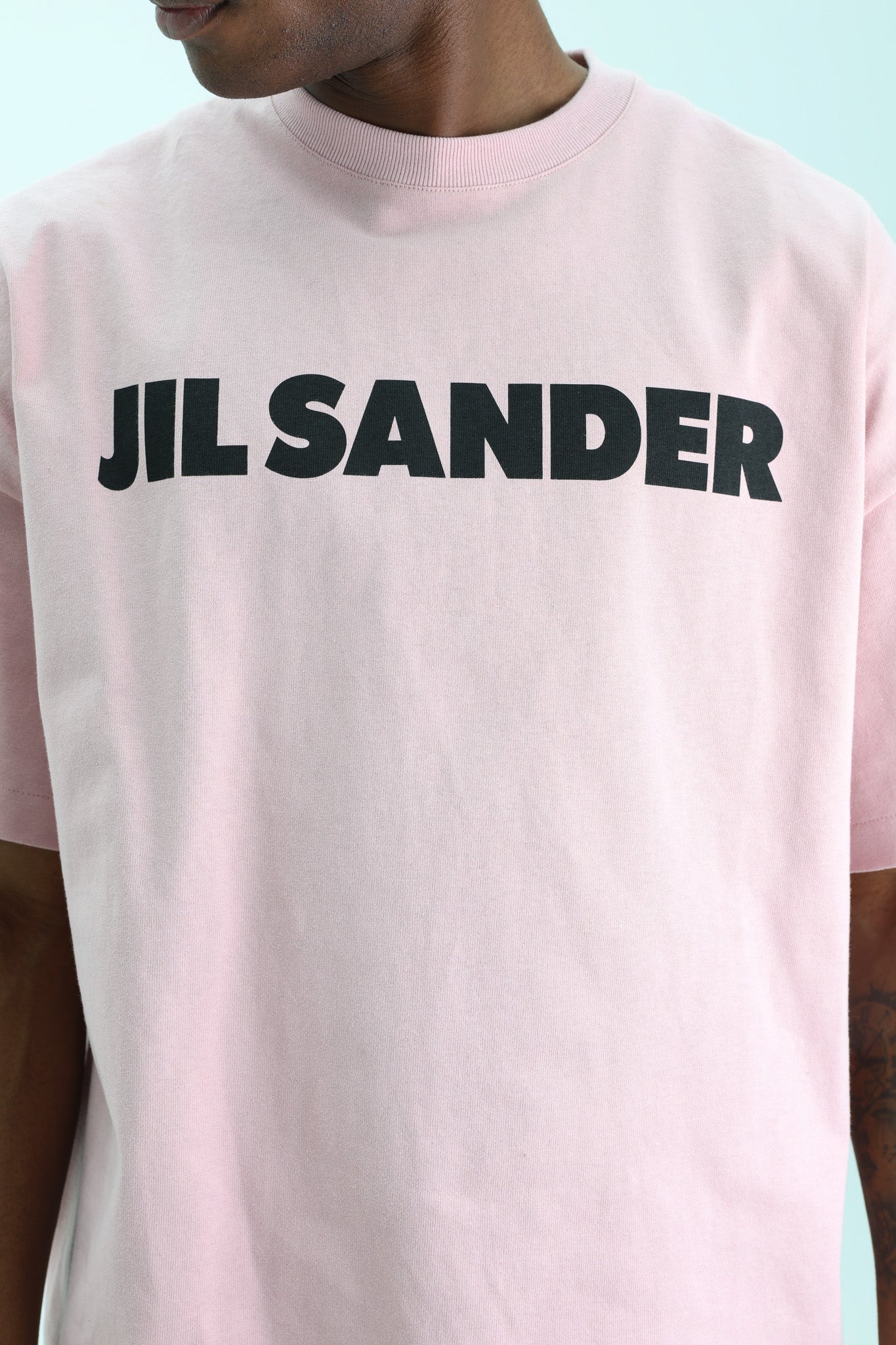 Jil Sander T-Shirt Bold Logo Pink - AL Capone Premium
