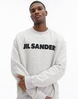 Jil Sander Sweater Bold Logo Grey