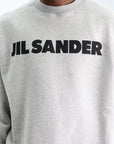 Jil Sander Sweater Bold Logo Grey