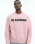 Jil Sander Sweater Bold Logo Pink