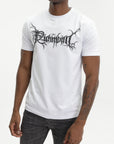 John Richmond T-Shirt Black Logo Print White