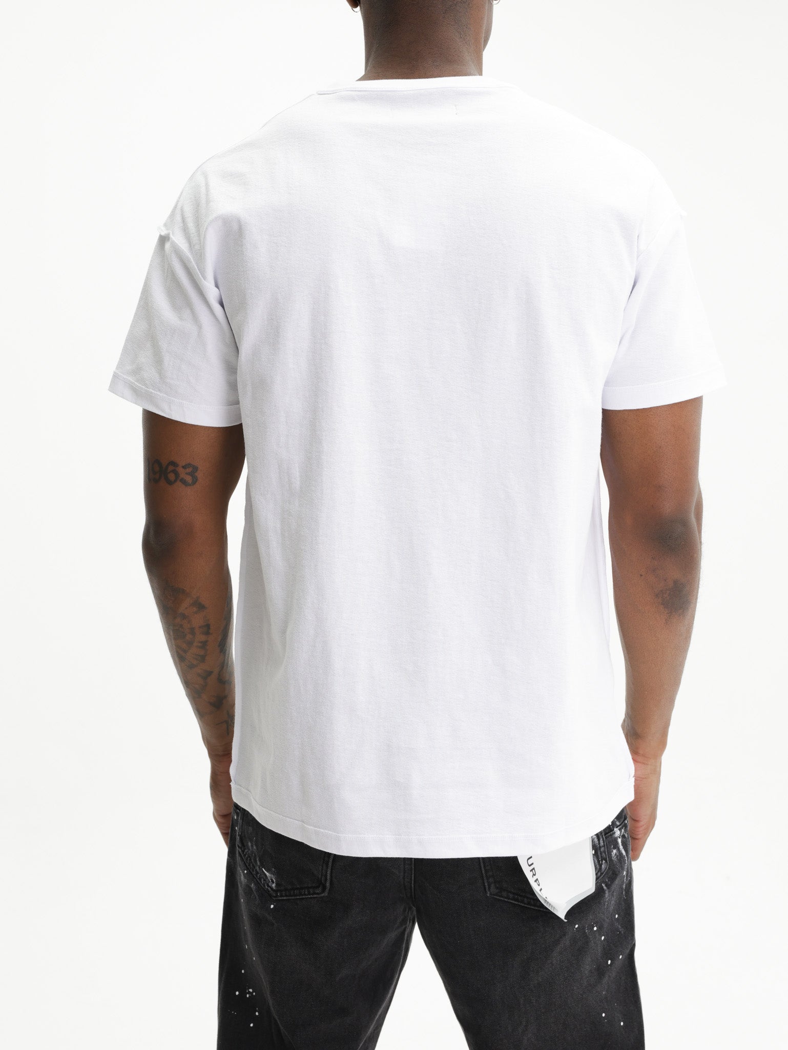Purple T-Shirt Multi Colour Gateway White