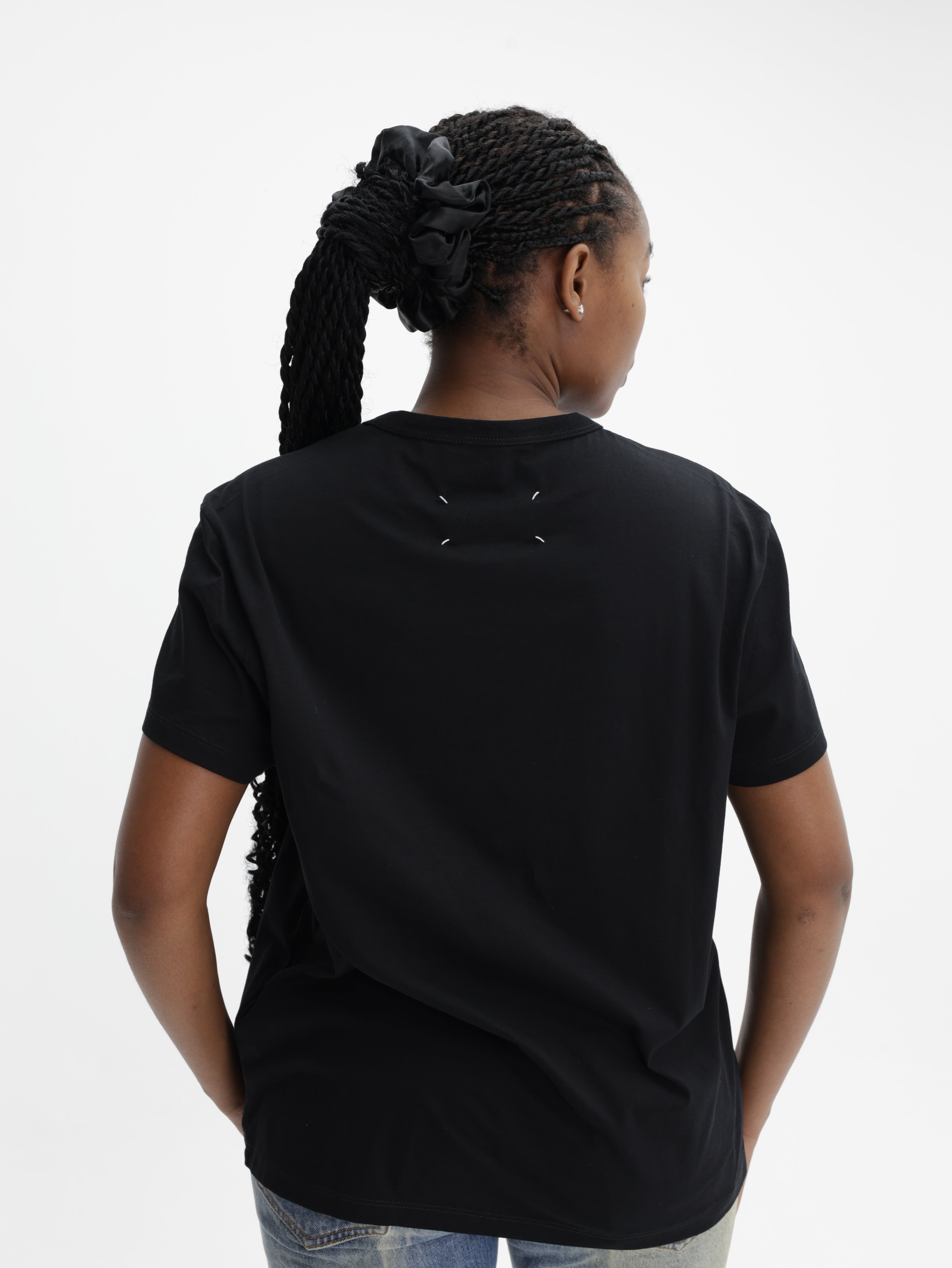 Maison Margiela T-Shirt Distorted Logo Black - AL Capone Premium