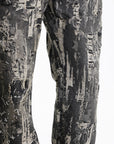 Purple Jeans Rust Ripped Bootleg Black