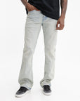 Purple Jeans Straight Baggy Lht Wa
