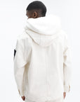 Stone Island Jacket Garbadine Natural Cotton Ivory