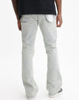 Purple Jeans Straight Baggy Lht Wa