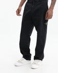 Stone Island Pants Logo Black