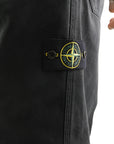 Stone Island Pants Logo Black