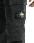 Stone Island Pants Regular Tapered Black