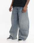 Purple Jeans Baggy Rust Denim