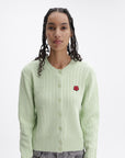 Kenzo Cardigan Boke Flower Knit Green