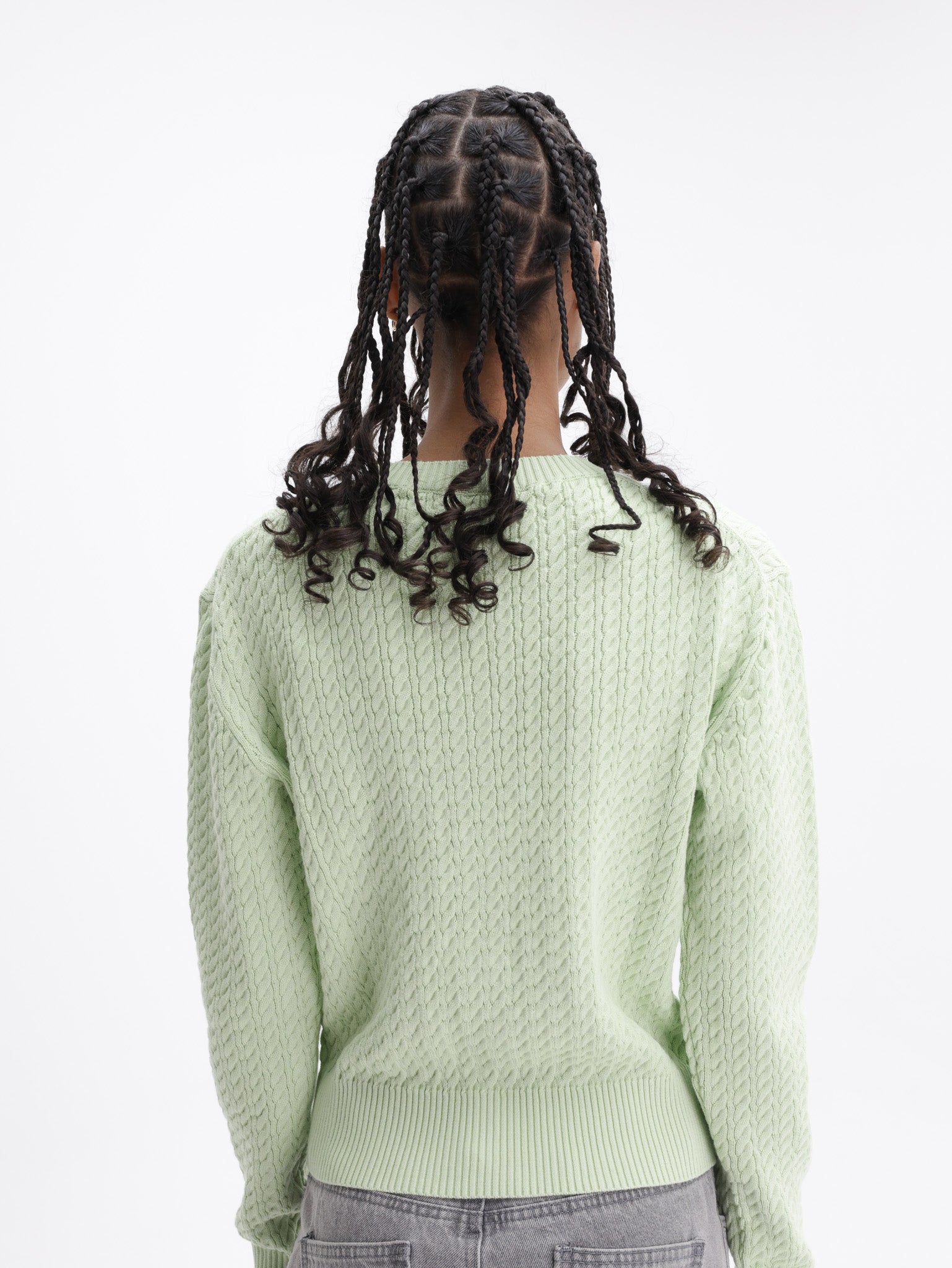 Kenzo Cardigan Boke Flower Knit Green - AL Capone Premium