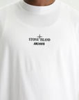 Stone Island T-Shirt Organic Cotton Archivio White
