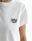 Kenzo T-Shirt Wild Tiger Off White