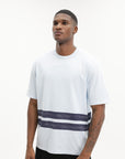 Stone Island T-Shirt Double Lines Light Blue