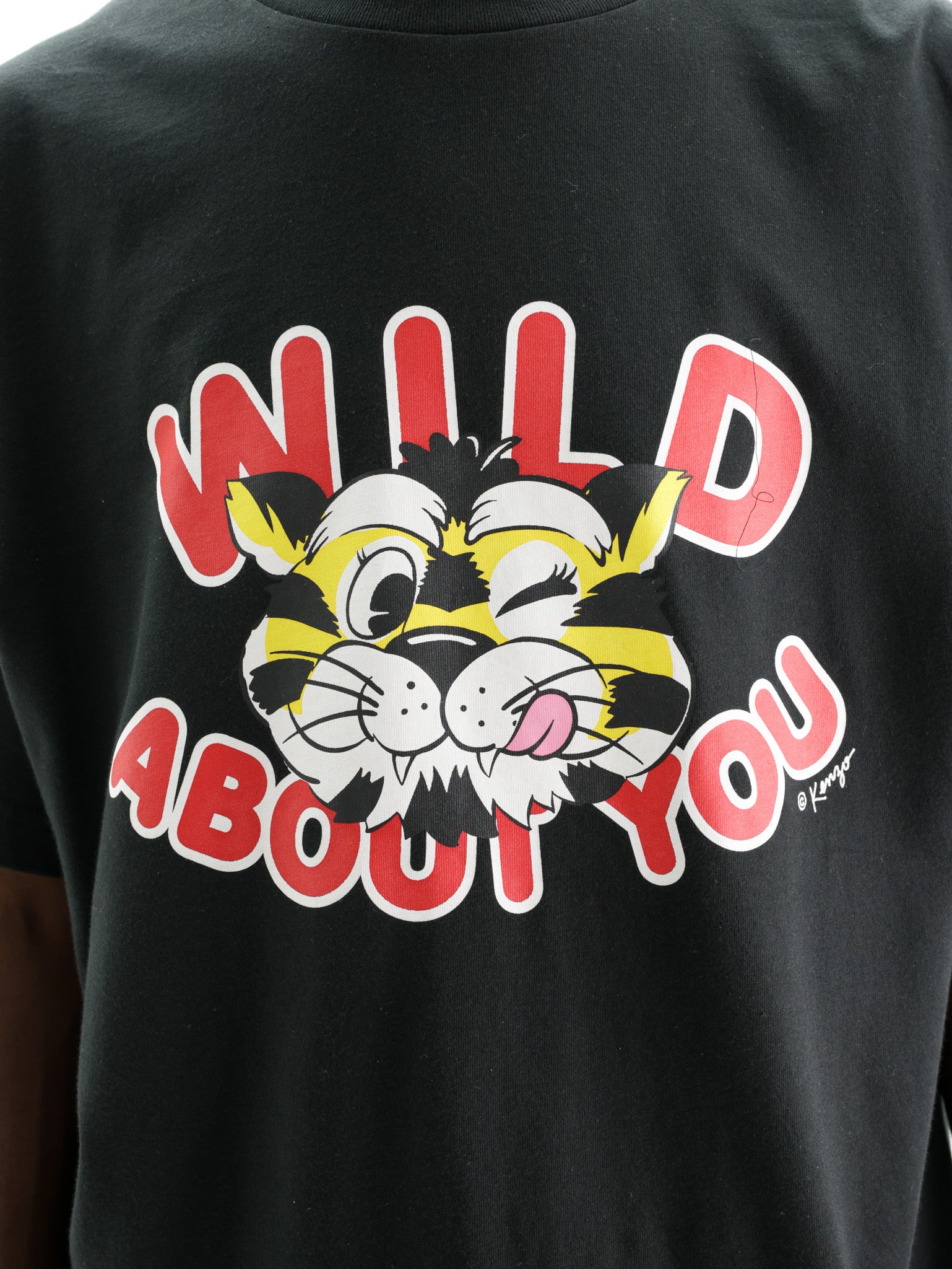 Kenzo T-Shirt Wild Tiger Black - AL Capone Premium