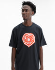 Kenzo T-Shirt Boke Heart Loose Fit Black