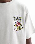 Kenzo T-Shirt Wild Tiger Oversized Grey