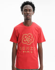 Kenzo T-Shirt Boke Flower Slim Cherry