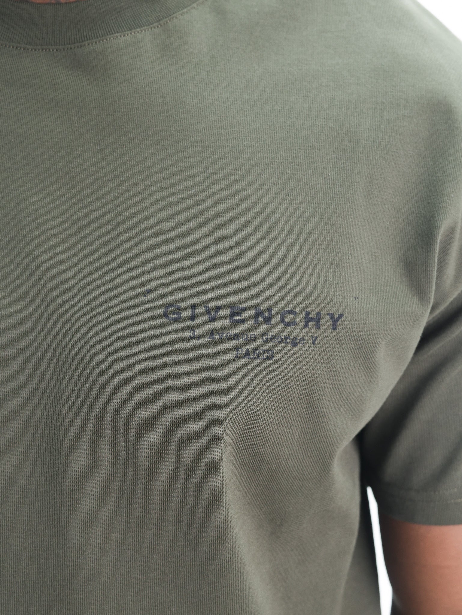 Givenchy T-Shirt Logo Khaki
