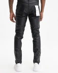 Purple Jeans Patent Film Black