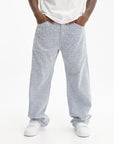 Purple Jeans Textured Pearl Indigo