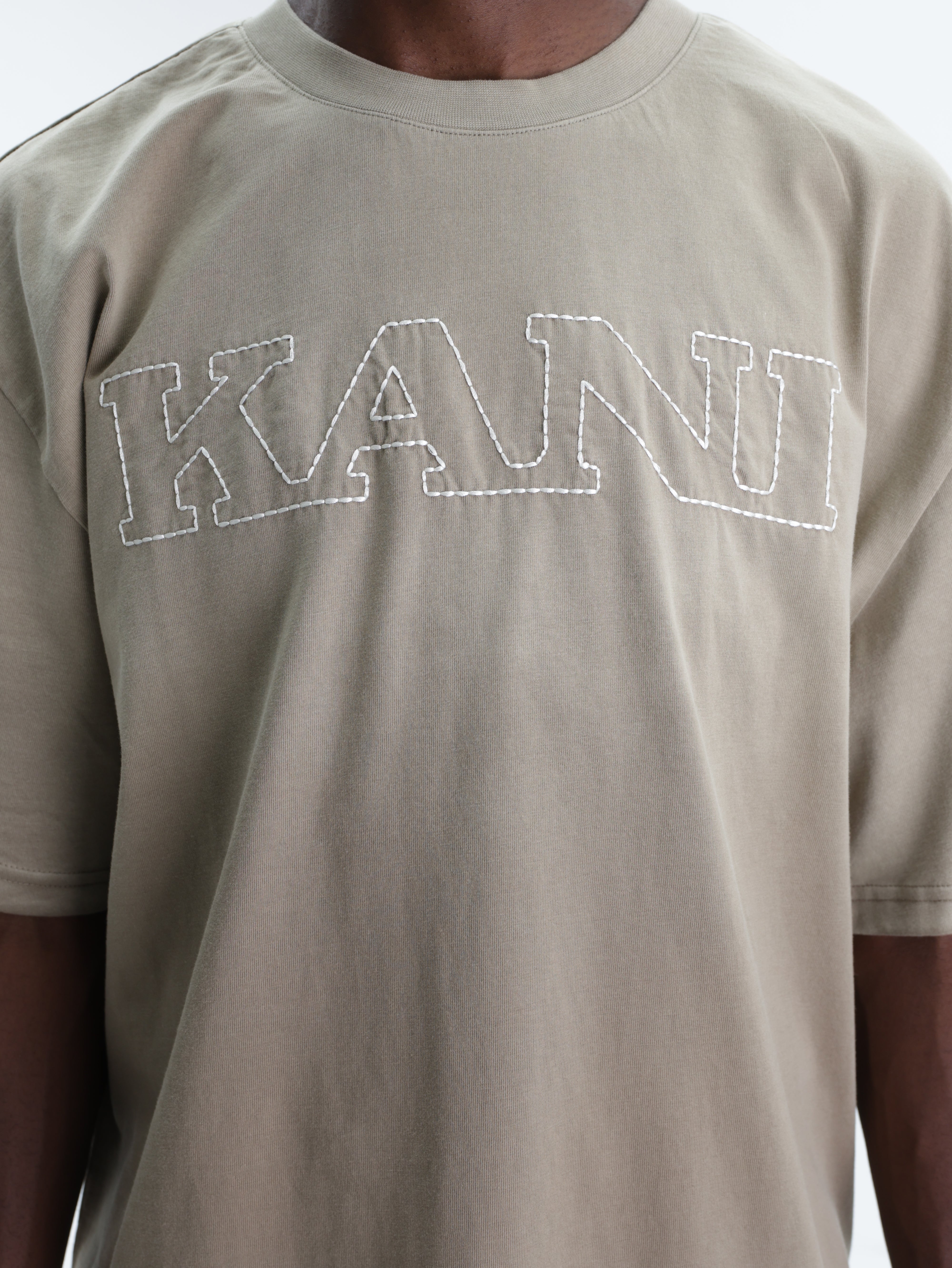 Karl Kani Retro Washed T-Shirt Brown - AL Capone Premium