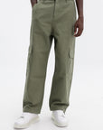 Arte Low Cargo Pants Green
