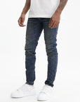 Purple Jeans Dark Stone Rinse Indigo