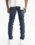 Purple Jeans Dark Stone Rinse Indigo
