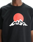 Casablanca T-Shirt Montagne Black
