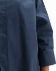 Kenzo Shirt Ls  Woven Cotton Navy