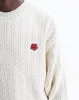 Kenzo Jumper Boke Flower Knit Ecru