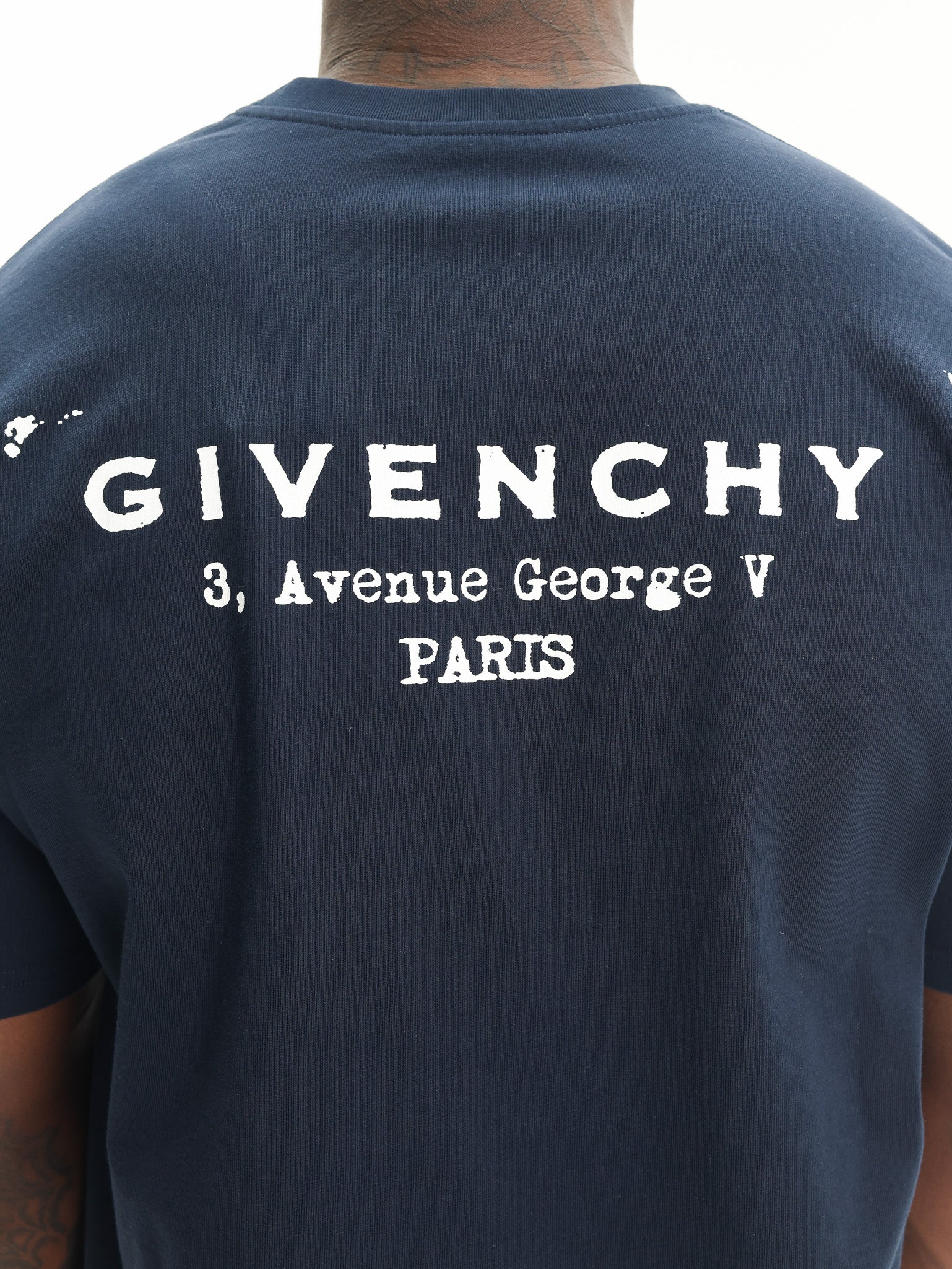 Givenchy T-Shirt Dark Navy – AL Capone Premium